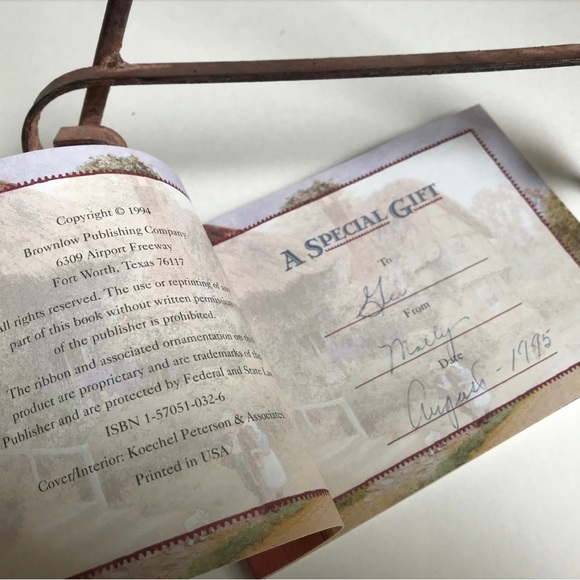 Vtg Friendship Quote Book, Happy is the House that Shelters a Friend, Xmas Gift - Picture 10 of 10